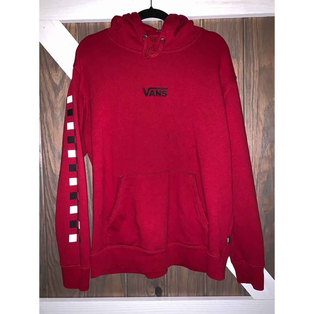Vans Red Checkered Hoodie